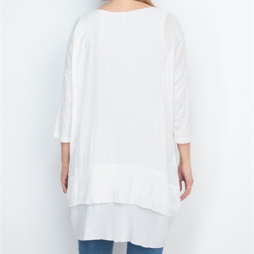 Off White Tunic Top - Picture 7 of 14